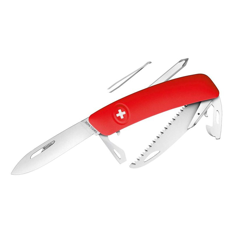 SWIZA D06, rot, Säge