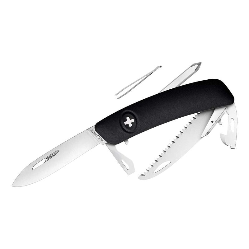 SWIZA D06, schwarz Säge