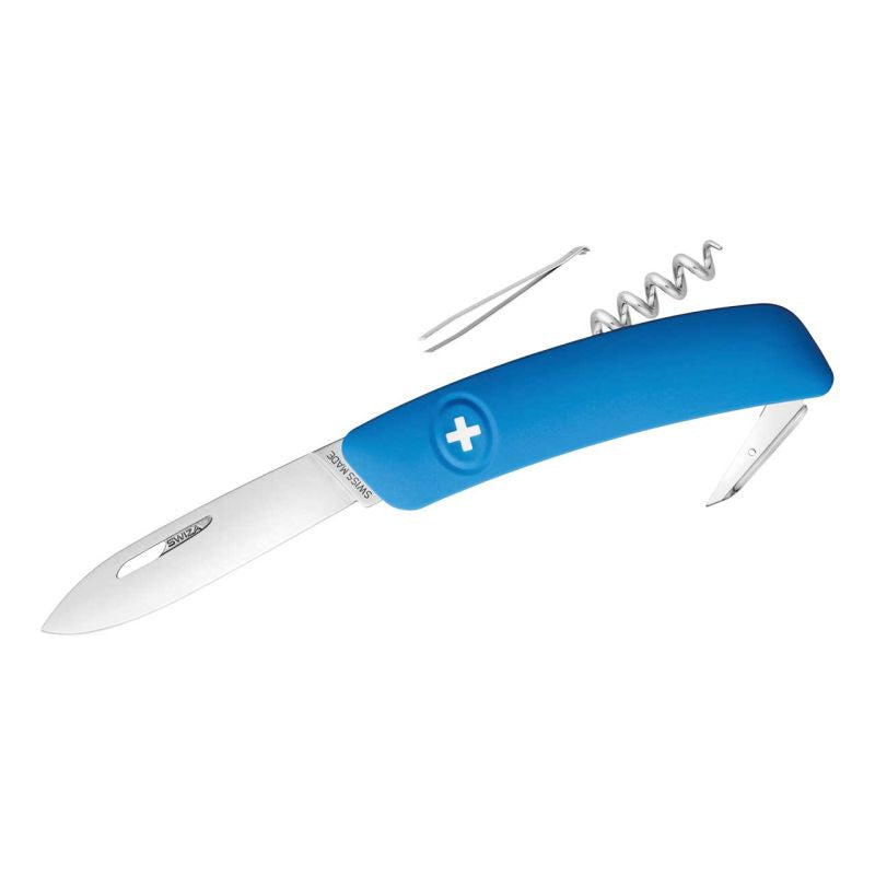 SWIZA schwarz Messer D01, blau