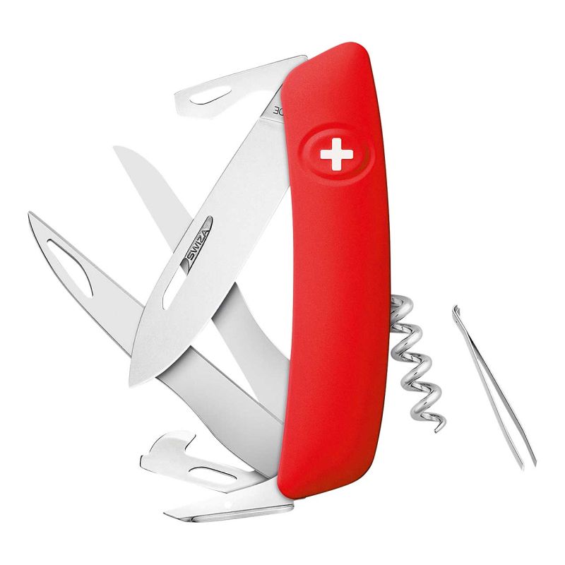 SWIZA Scissors D07, rot