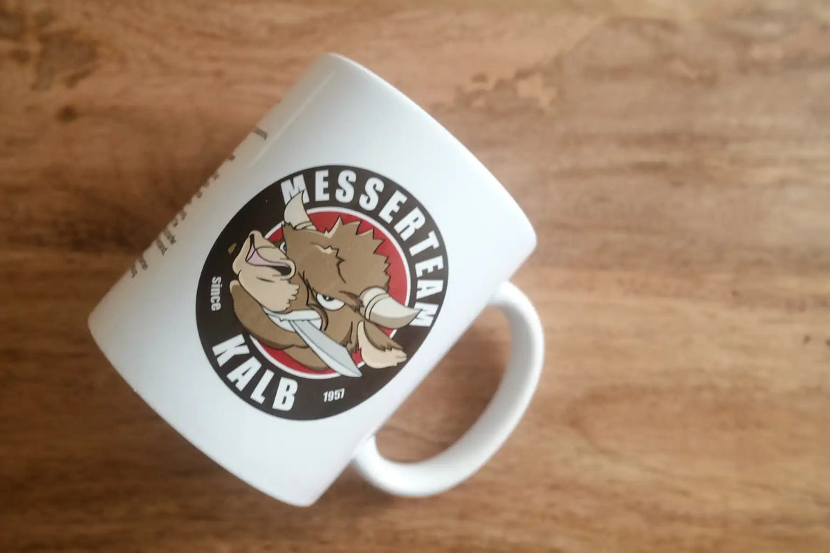 Mug Knife Team Calf "Mad Cow"