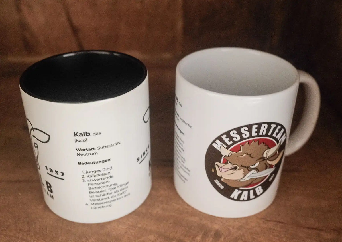 Mug Knife Team Calf "Mad Cow"