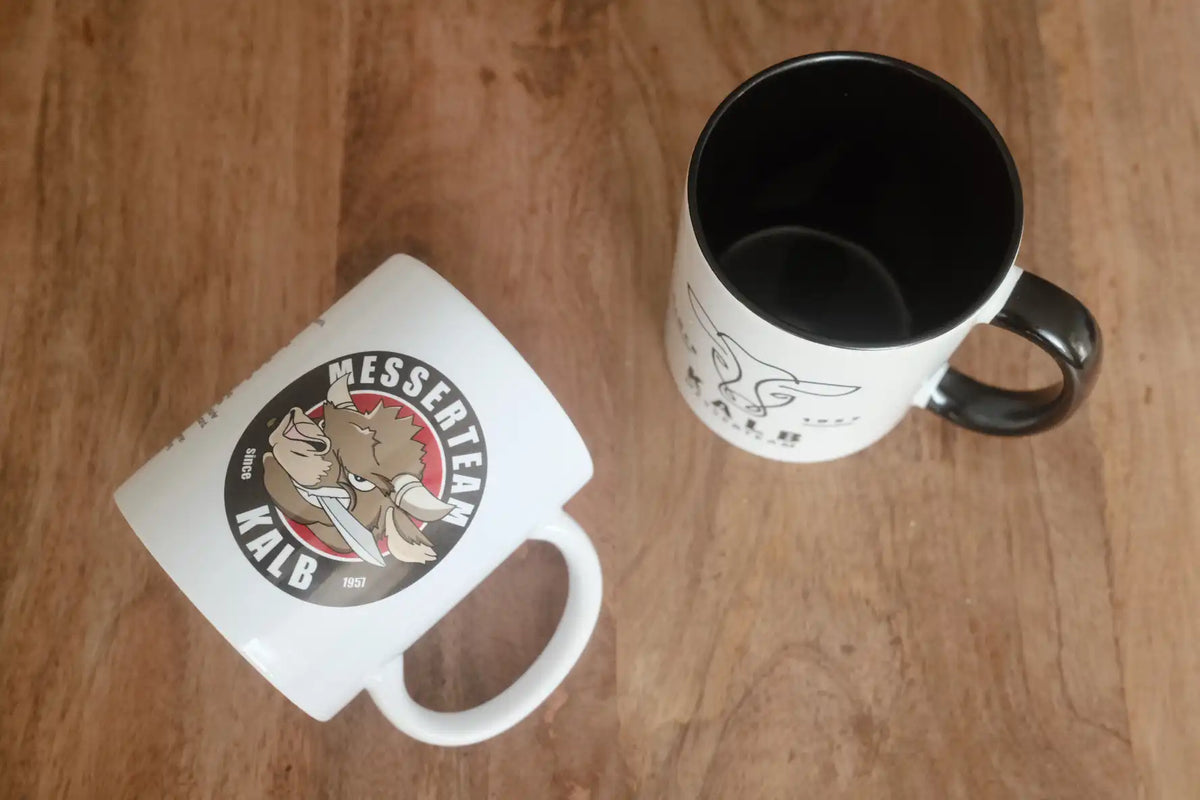 Mug Knife Team Calf "Mad Cow"