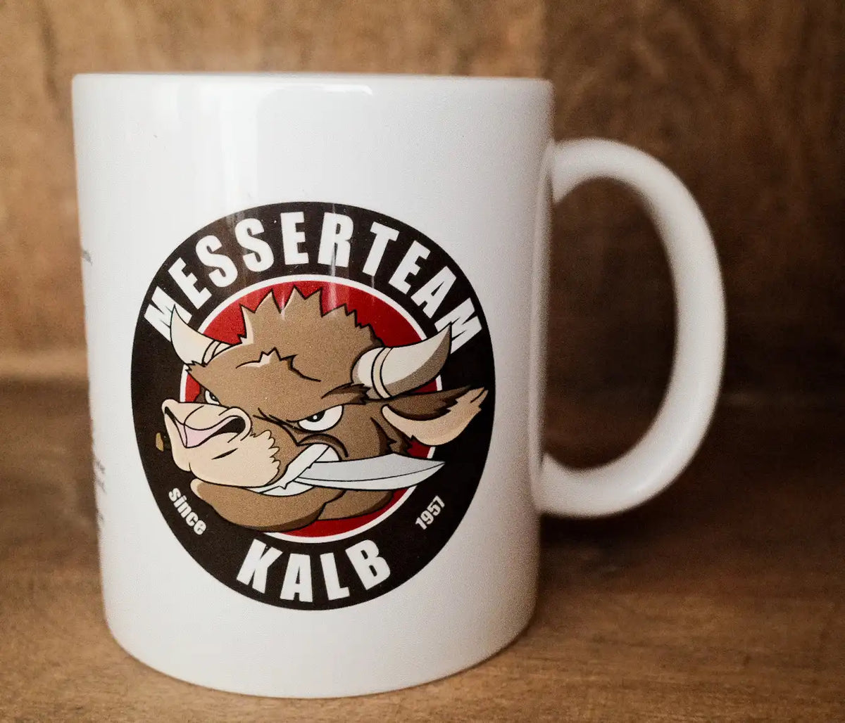 Mug Knife Team Calf "Mad Cow"