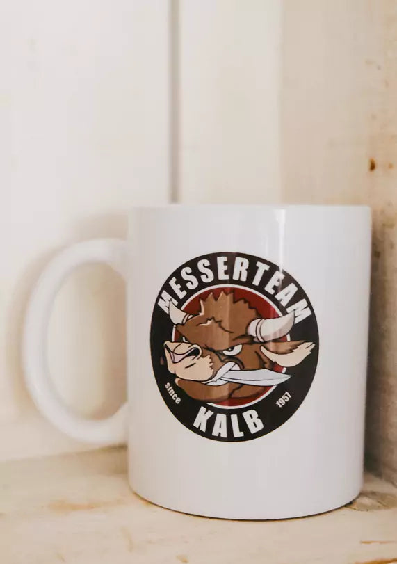 Tasse Messerteam Kalb "Mad Cow"