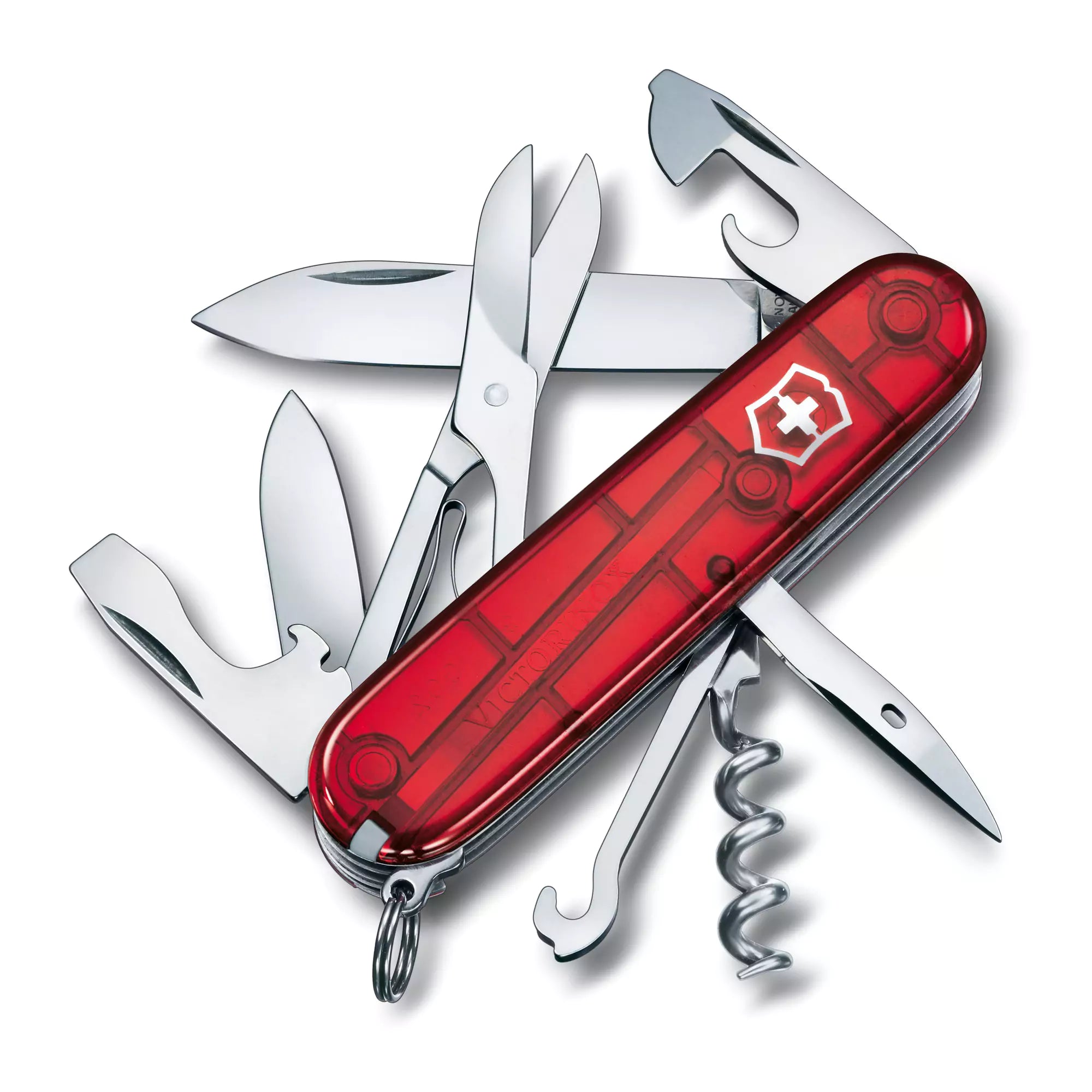 Victorinox Climber Trans-Rot
