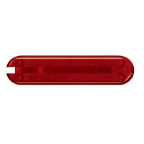 Victorinox Schale, Rückseite, 58 mm, rot transparent