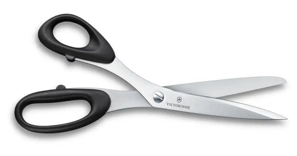 Victorinox Schneider- und Haushaltsschere, 9 cm, schwarz, Linkshänder/innen