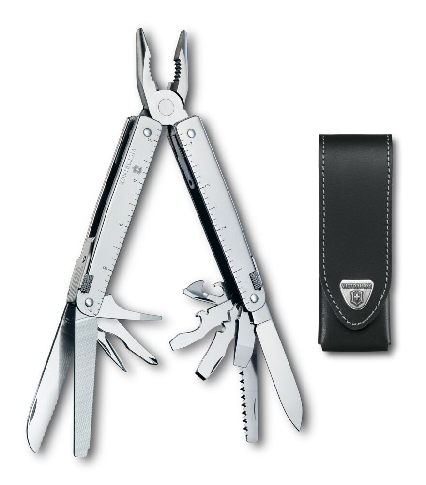 Victorinox Swiss Tool mit Leder-Etuit